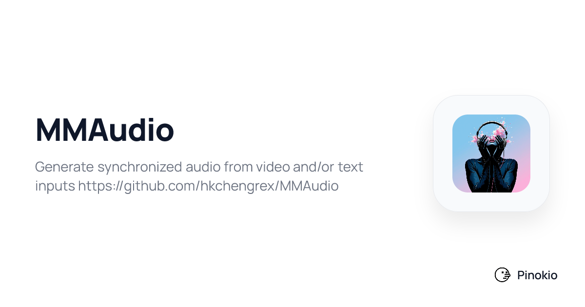 MMAudio on Pinokio